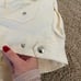 Helmut Lang Twill Sailor Shorts in Winter White Chinos Size 6