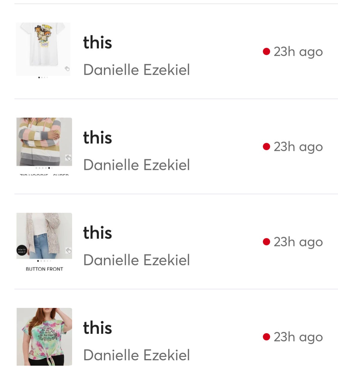Torrid 4 items total in pict two sweaters and two T-shirts