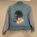 Vintage boho denim jacket