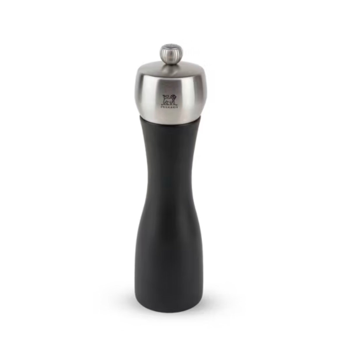 Peugeot Fidji Pepper Mill, Wood/Stainless, Black, 20cm - 8 in