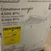 BLACK+DECKER 8,000 BTU Portable Air Conditioner up to 350 Sq, White