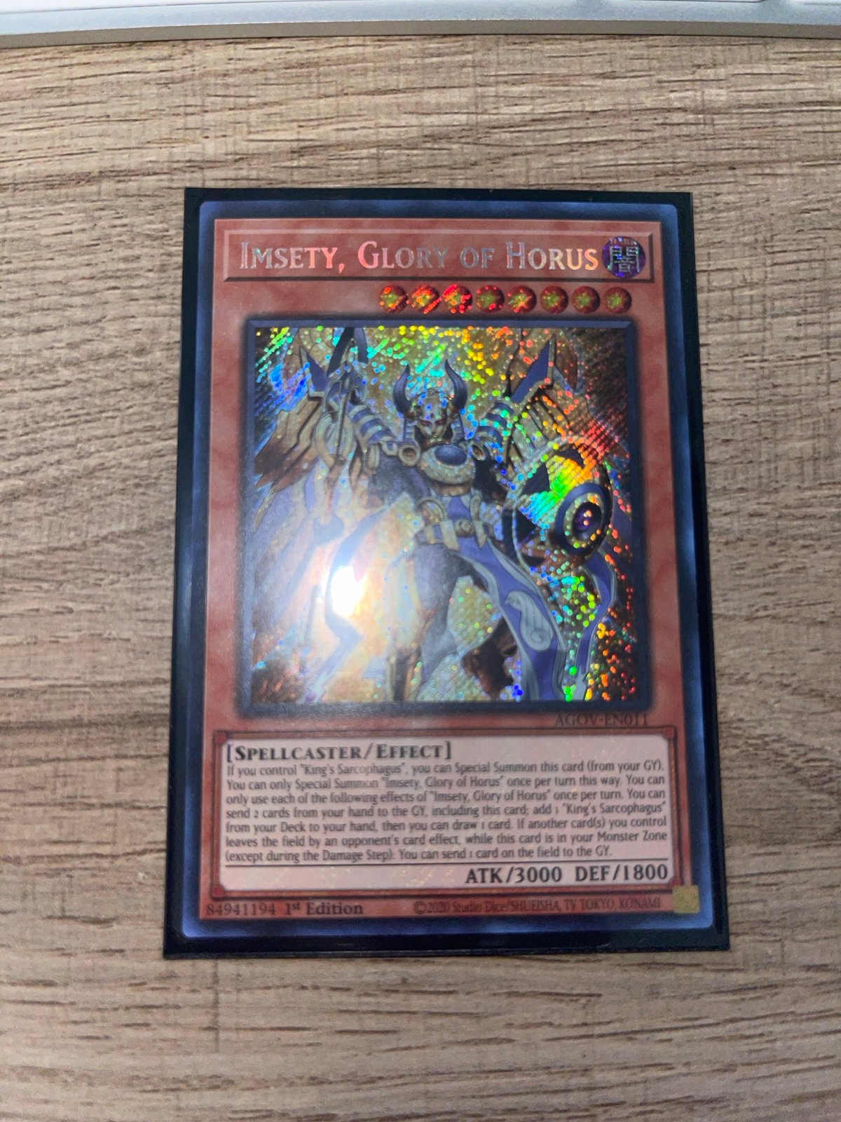Imsety, Glory of Horus