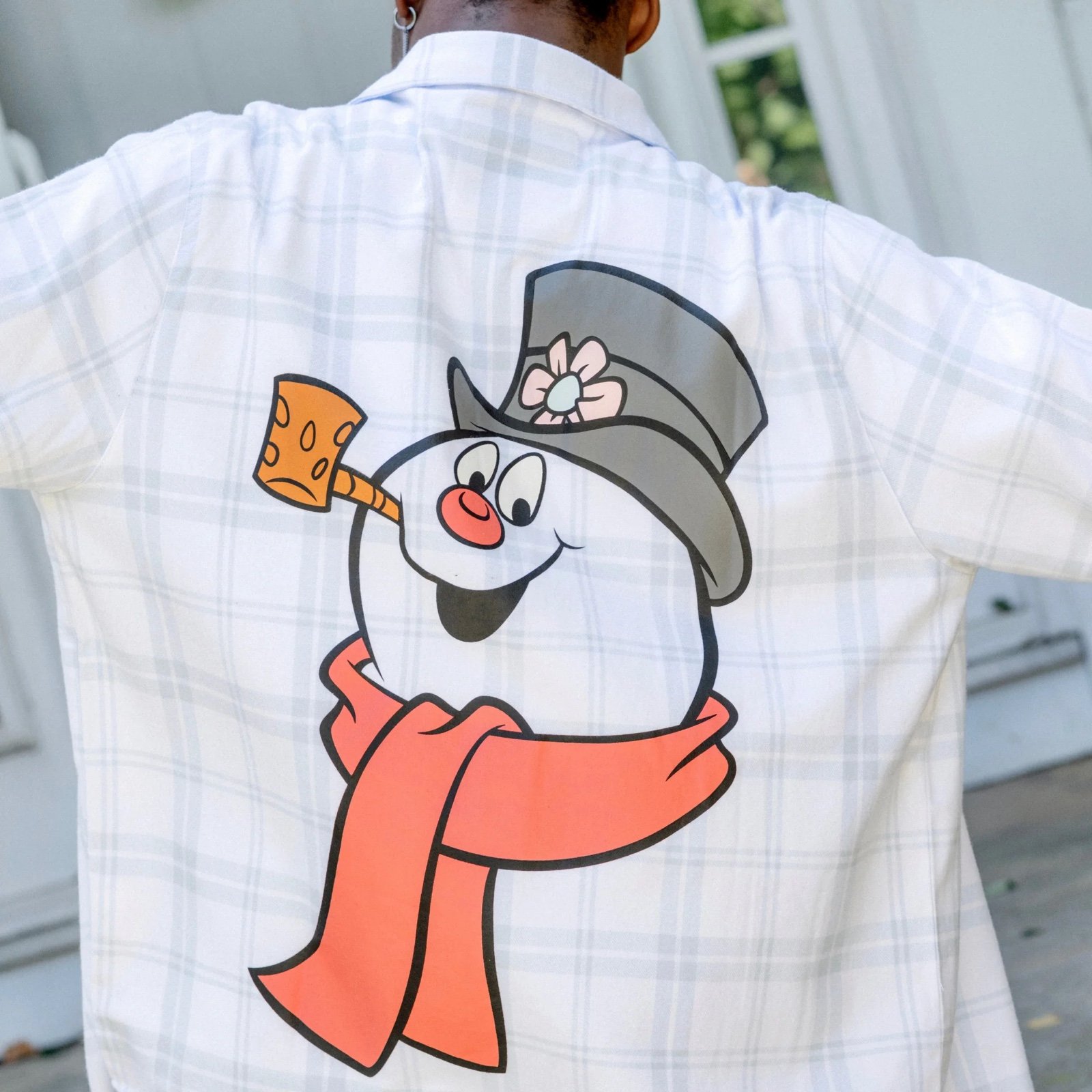 FROSTY THE SNOWMAN FLANNEL-XL-NWT