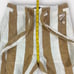 J.Crew Tie-Waist Vertical Stripe Linen Pants in Large Golden Bistripe Size 8