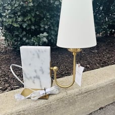 Marble Book Shelf Lamp - Hearth & Hand™ with Magnolia