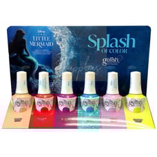 Gelish Soak Off Gel Color Splash of Color (The Little Mermaid) 2023 - 6 pcs