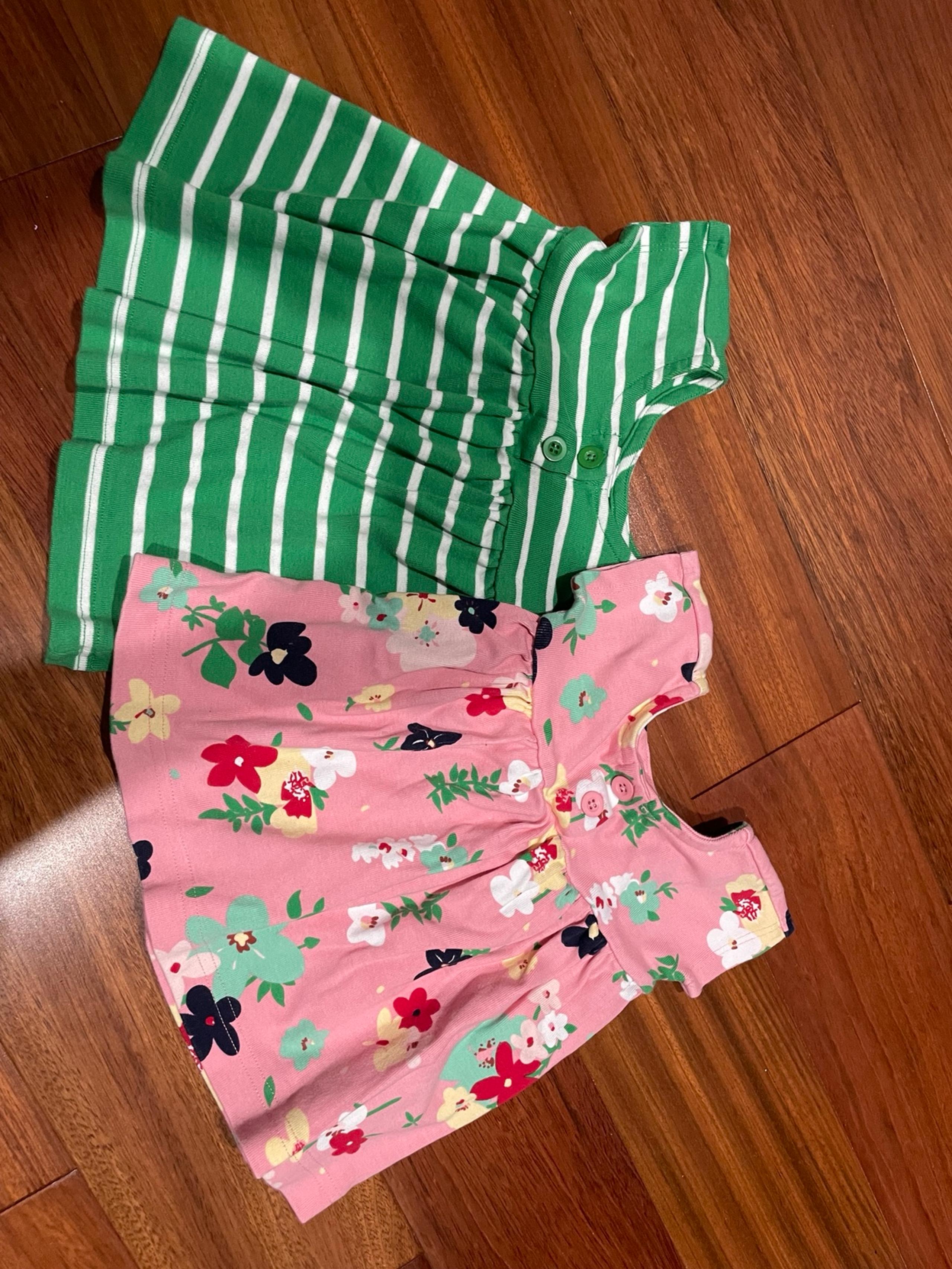 Hanna Anderson baby dresses size 3-6m