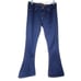 7 For All Mankind Tulip Low Rise Flare Bottom Indigo Blue Jeans