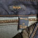 7 For All Mankind Tulip Low Rise Flare Bottom Indigo Blue Jeans