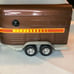 Vintage 70s ERTL international scout truck and horse trailer
