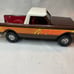 Vintage 70s ERTL international scout truck and horse trailer