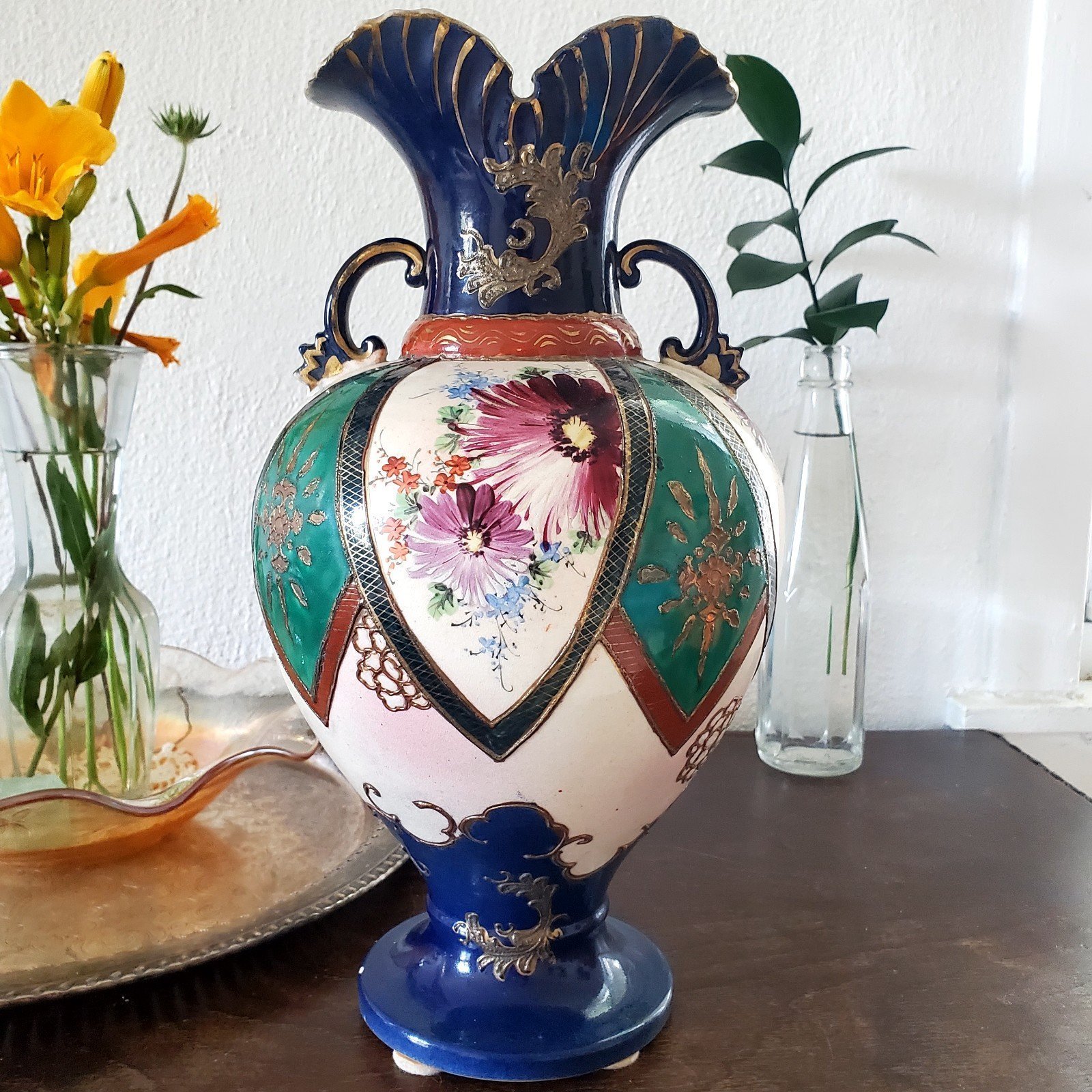 Japanese Kutani Vase