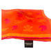 Creed Pocket Square Handkerchief Orange Pink Logo Print 18 x18