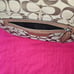 Pre-Owned Excellent Coach Signature Top Zipper Khaki Brown F14690 Hobo Shoulder