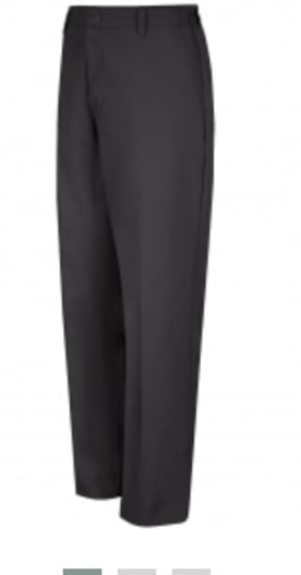 Red Kap PT60 Men's Elastic Insert Work Pants - Black