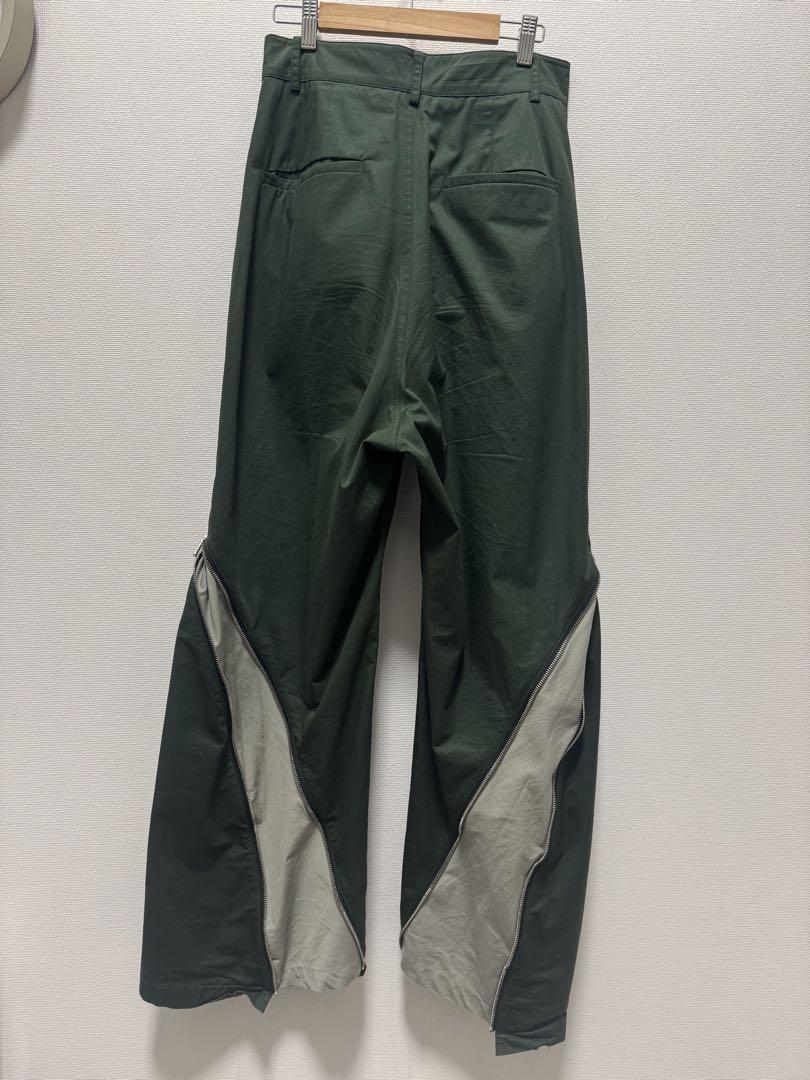 パンツ FFFPOSTALSERVICE 3-Way Zip Trouser 3-Way Zip Trouser in Brown/Blue – SVRN