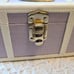 RARE Meg March Small Trunk Little Women Journal 1998 Madame Alexander Purple