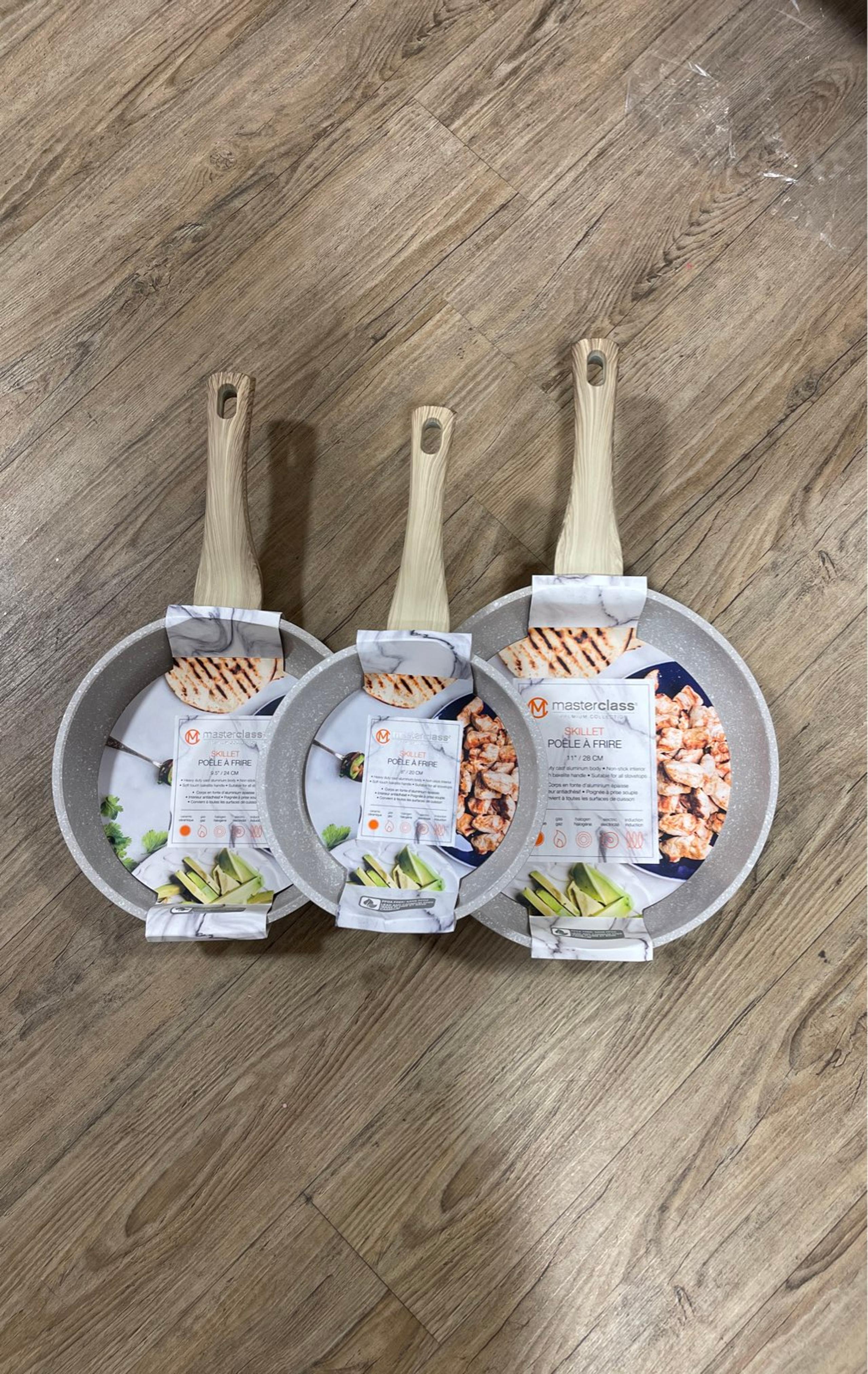 MASTERCLASS 8" 9" 11" PREMIUM SKILLETS