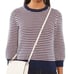 kate spade new york Chevron Puff-Sleeve Sweater Size: M