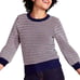 kate spade new york Chevron Puff-Sleeve Sweater Size: M