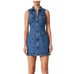 GRLFRND Colette Sleeveless Full Zip Denim Dress in In My Dreams Size Small EUC