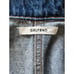 GRLFRND Colette Sleeveless Full Zip Denim Dress in In My Dreams Size Small EUC