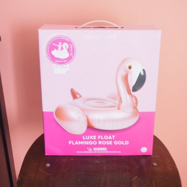 Luxe float flamingo
