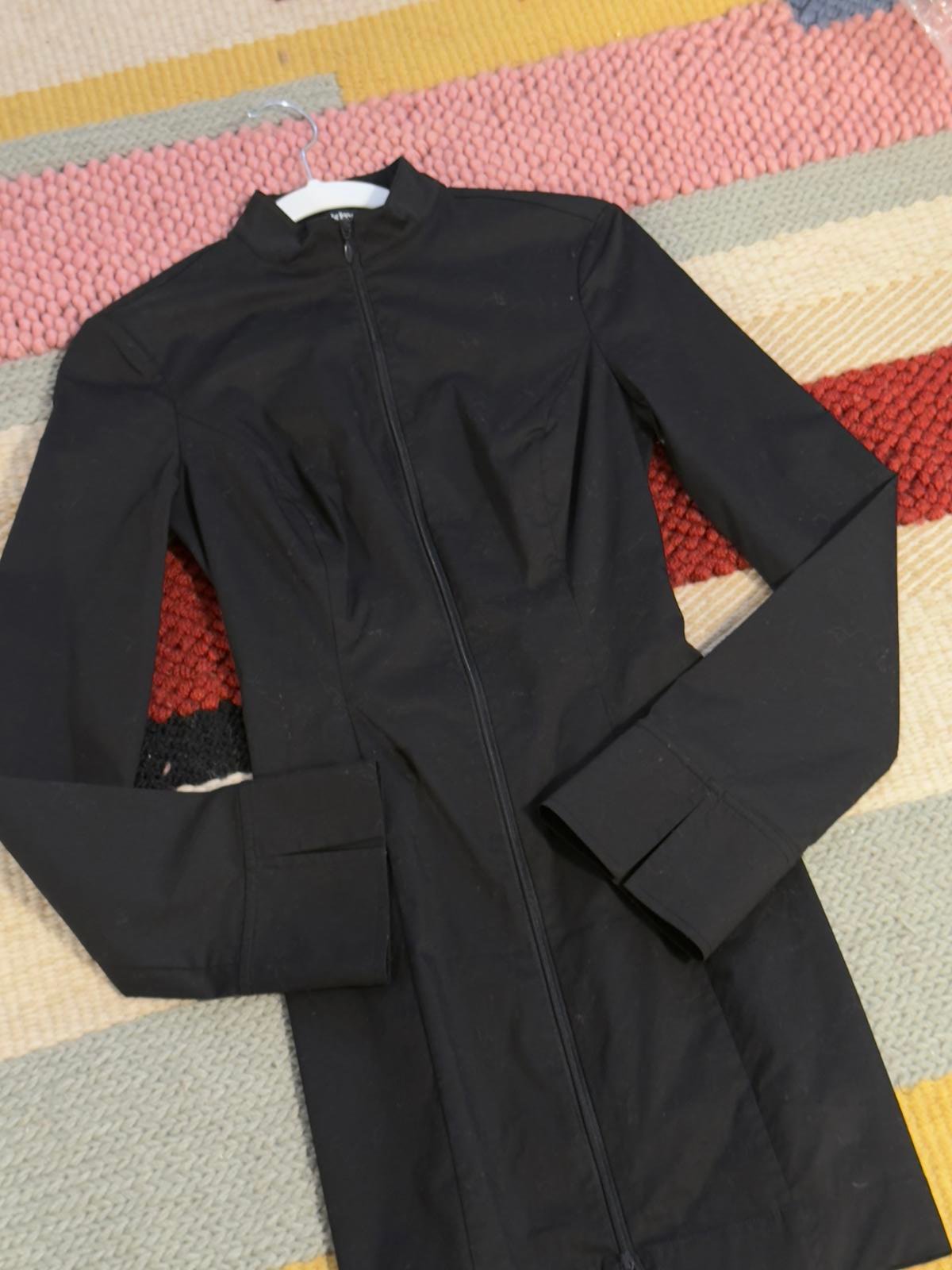 Khy Women's Black Long Sleeve Zip Dress- NWOTS SIZE 0