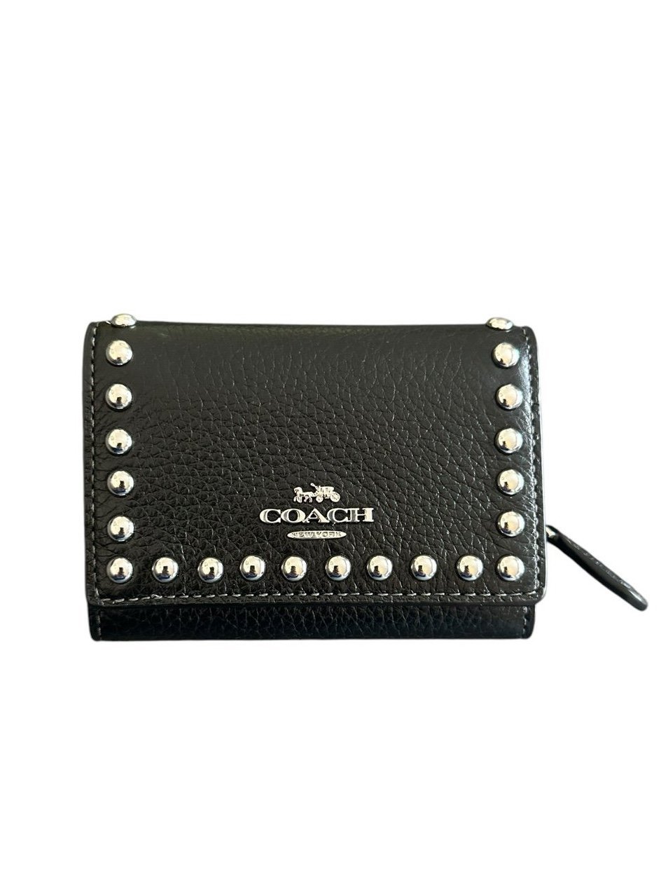 Coach Micro Wallet with Rivets