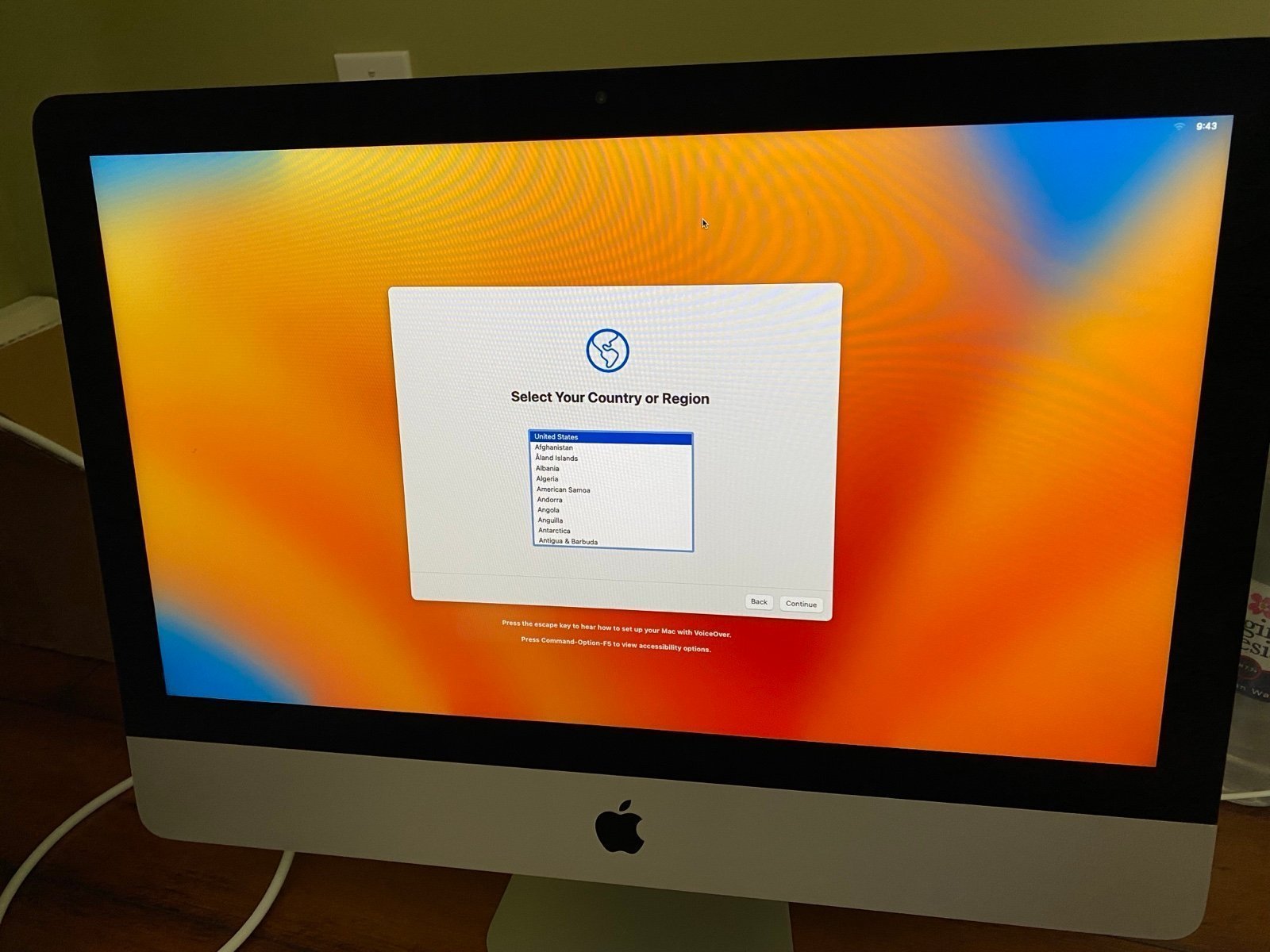 2017 apple imac 21.5 inch