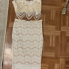 Crotchet Lace Matching Set