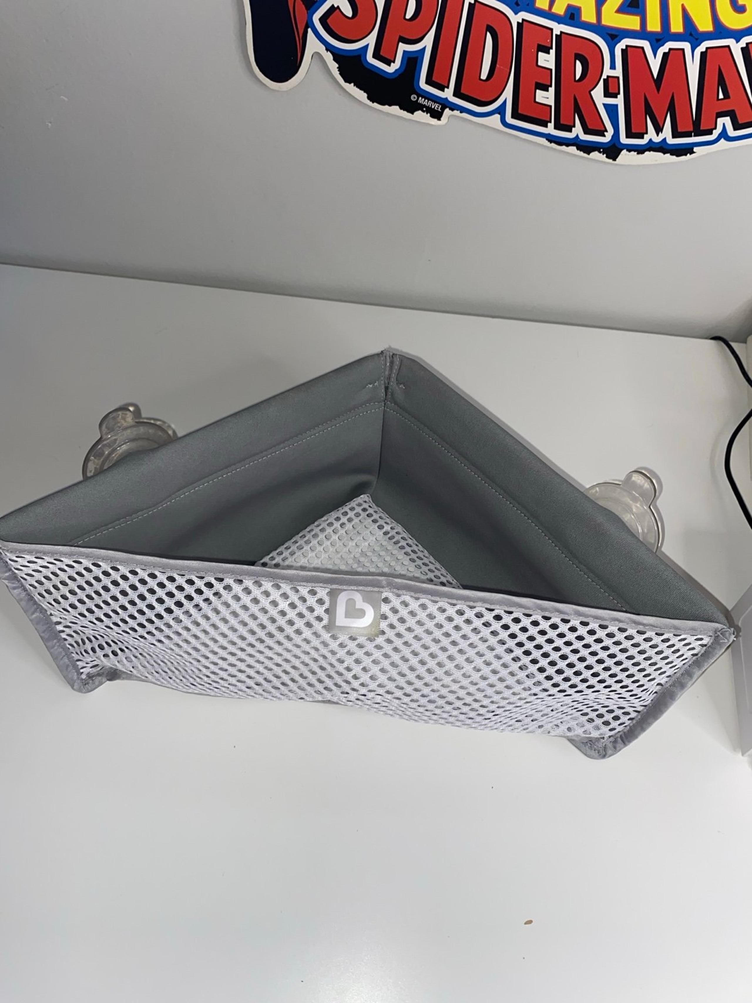 Munchkin® High 'n Dry™ Corner Bath Toy Organizer and Storage, Grey
