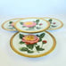 Vintage Gold Buffet Royal Gallery - Pink Rose Pattern - Salad Plates - Set of 6