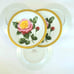 Vintage Gold Buffet Royal Gallery - Pink Rose Pattern - Salad Plates - Set of 6