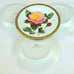 Vintage Gold Buffet Royal Gallery - Pink Rose Pattern - Salad Plates - Set of 6