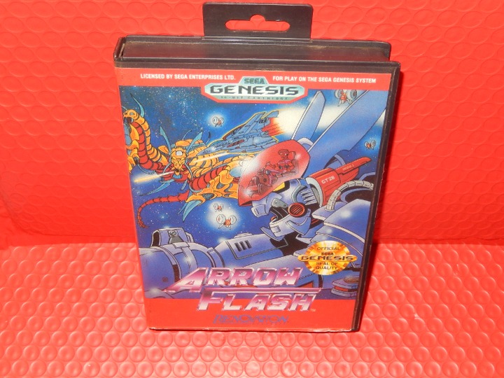ARROW FLASH for Sega Genesis 100% AUTHENTIC OPEN BOX UNUSED NEW VERY RARE