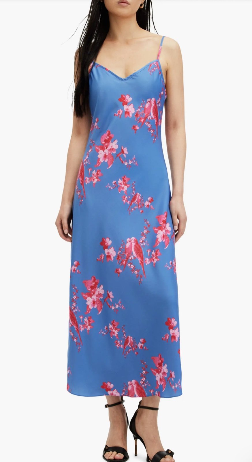 All Saints Bryony Floral Print Dress