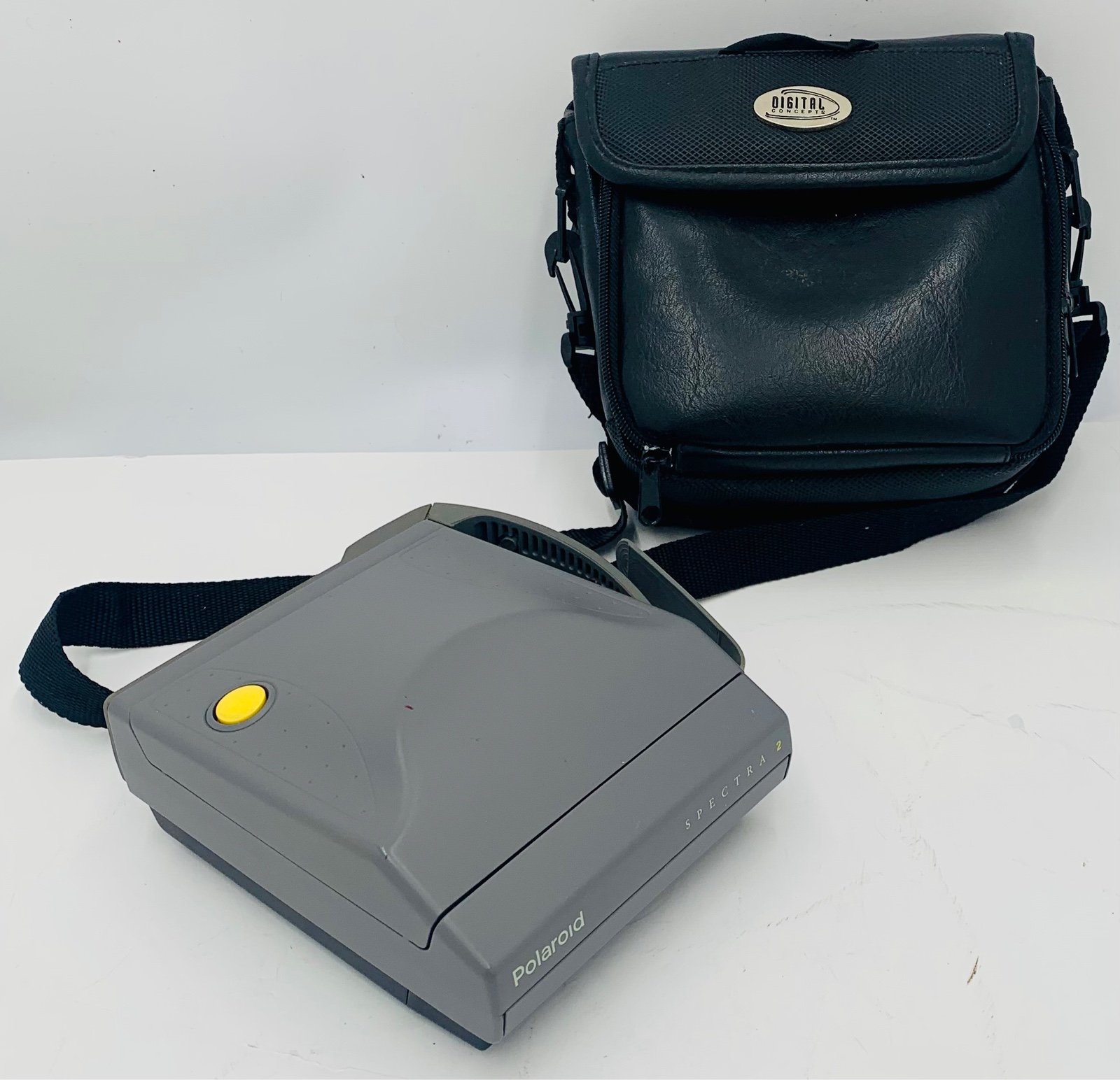 Vintage Original Polaroid Spectra 2 Instant Film Camera With Strap & CaseTested