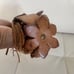 Abercrombie & Fitch Genuine leather Flowers belt