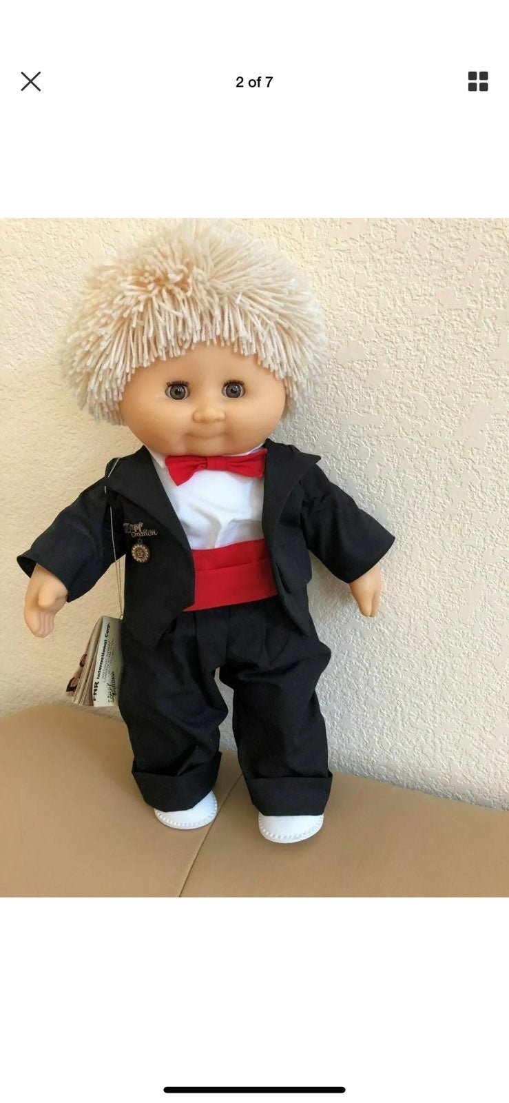 ZAPF CREATION BLONDE TUXEDO SAUERKRAUT B