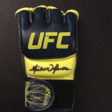 Michelle Waterson “ The Karate Hottie” signed TUF glove UFC MMA autographed
