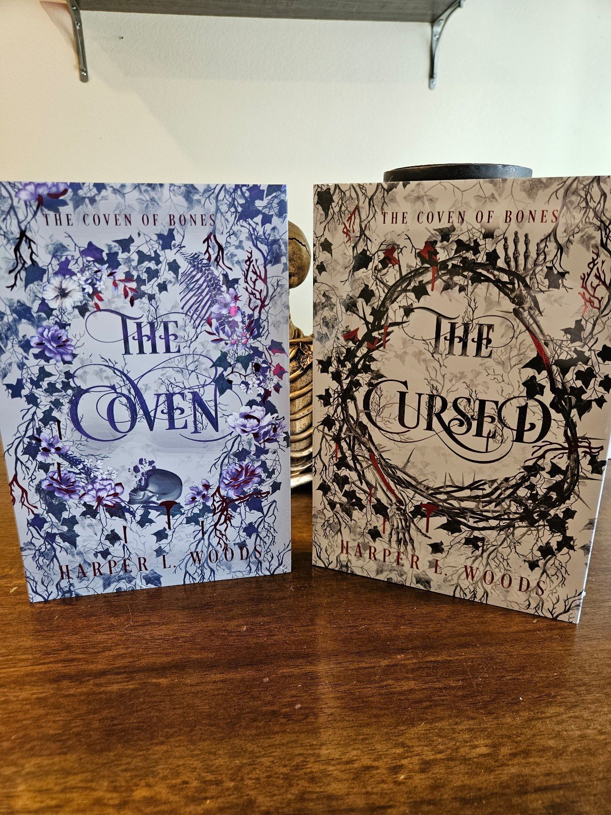 Midnight Whispers - The Coven of Bones Duology by Harper L Woods *SIGNED*