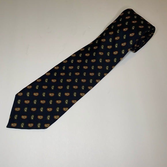 Robert Talbott Men XL Tie Blue Size OS