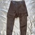 Free People Brown Leather Pants