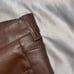 Free People Brown Leather Pants