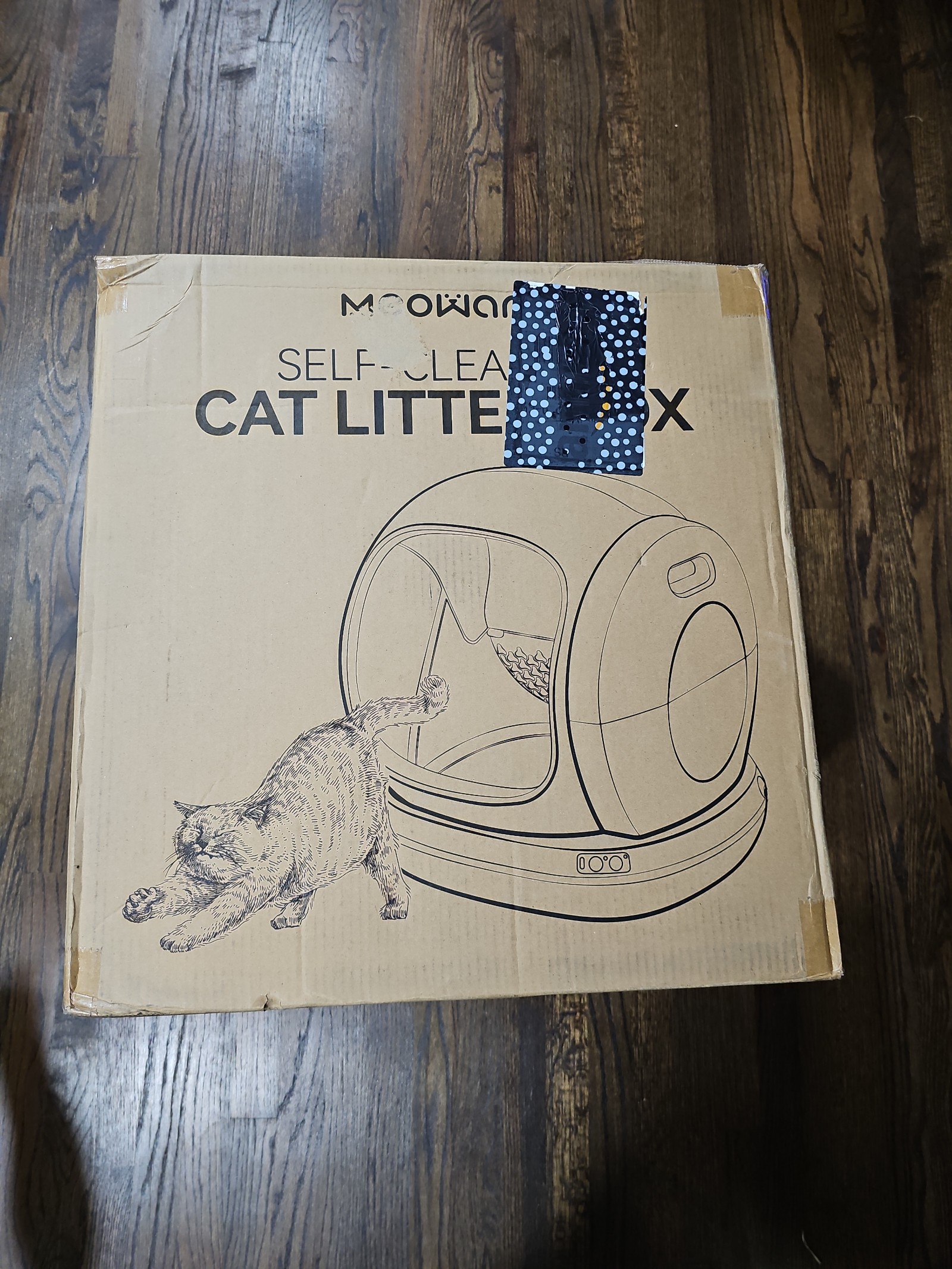 MeoWant Self-Cleaning Cat Litter Box, 75L Extra Large MW-SC02