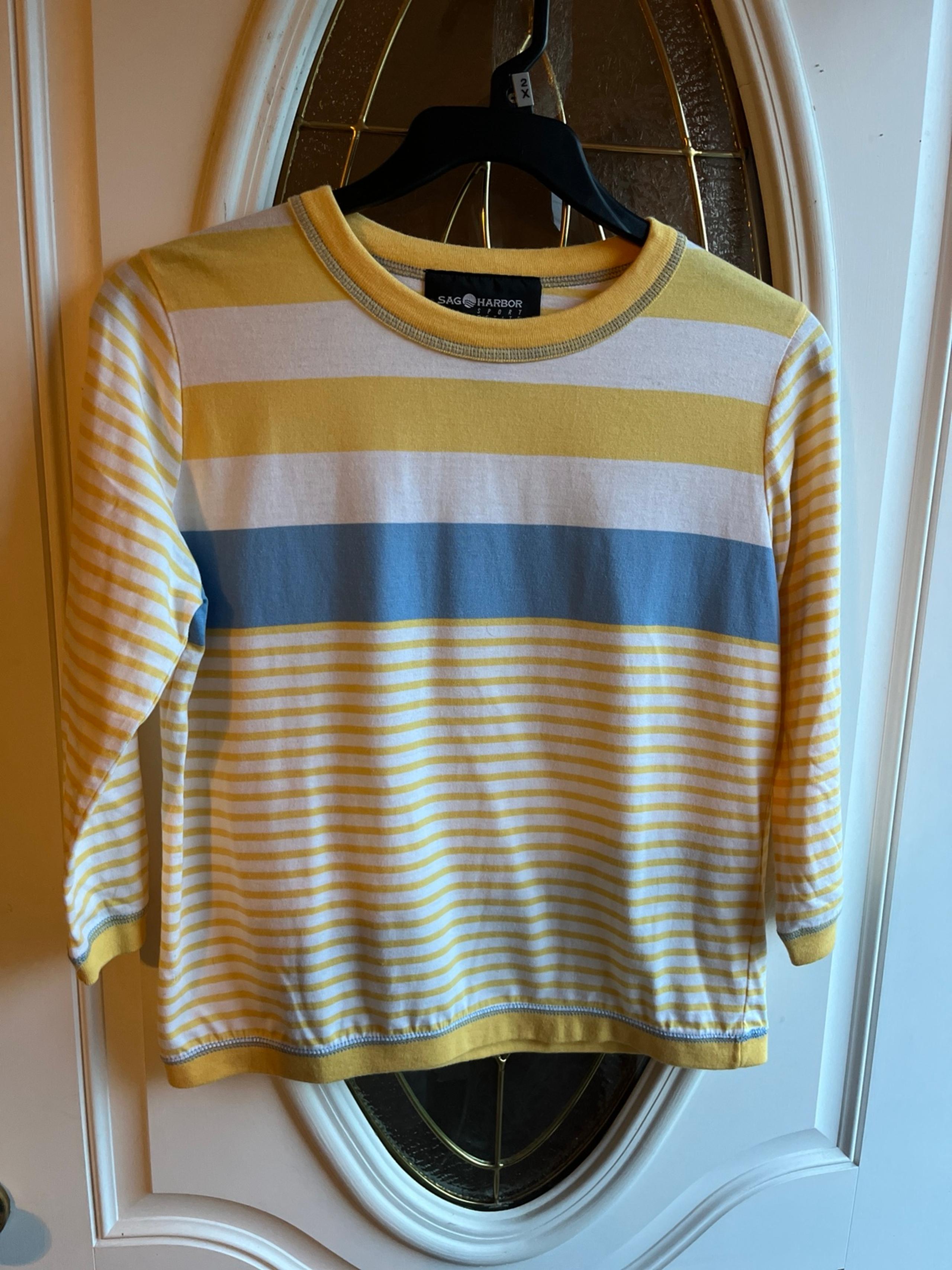 Sag Harbor knit top Size PM