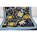 Vera Bradley Beach Towel Ellie Elephant Blue Yellow Floral Summer Spring Sea