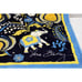 Vera Bradley Beach Towel Ellie Elephant Blue Yellow Floral Summer Spring Sea