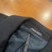 BOSS Hugo Boss Men’s Virgin Wool Blend Navy Herringbone Overcoat 40R 3-Button